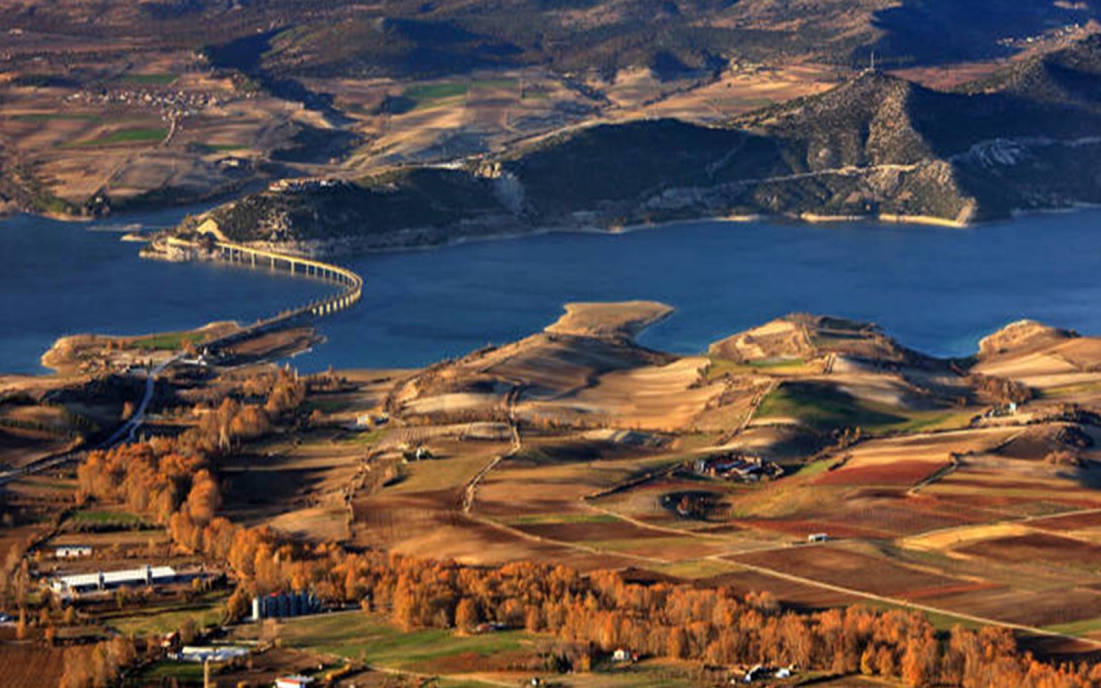 Lake and Bridge of Polyphytos